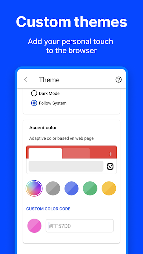 Screenshot of Vivaldi Browser - Fast & Safe