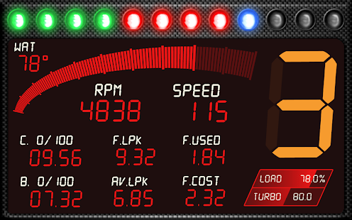 RacingMeter for Torque Pro Screenshot