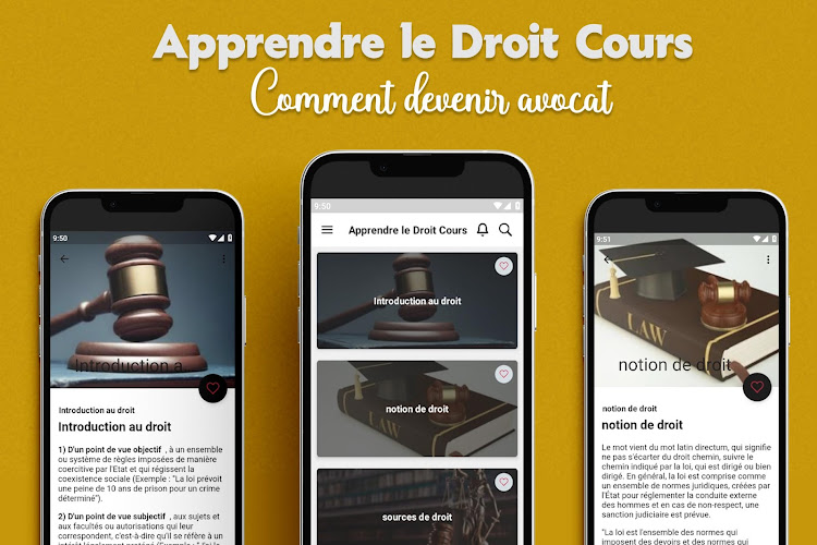 Apprendre le Droit Cours - 1.7 - (Android)