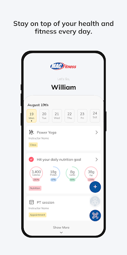 Mid Hudson Athletic Club ekran görüntüsü