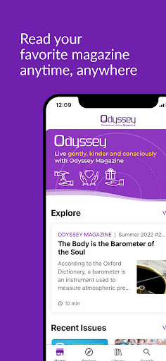 Odyssey Magazine Screen 2