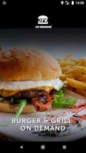 Android application JFK Bar & Kitchen Ondemand screenshort
