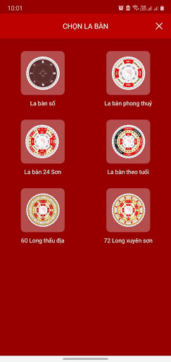 La ban Phong thuy - Compass Screen 2