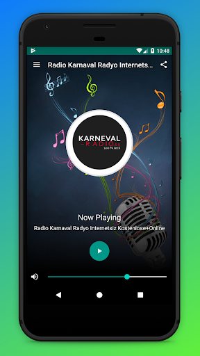 Android application Karnaval Radyo App Deutschland screenshort