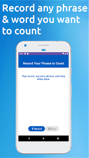 Android application Any Word Voice Counter screenshort