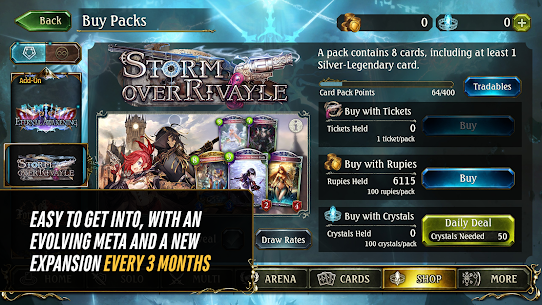 Shadowverse CCG MOD APK (القائمة، الضرر، الصحة) 4