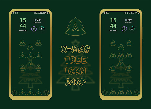 Android application X-Mas Tree Icon Pack screenshort