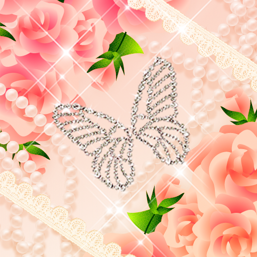 Rose Wallpaper Peach Princess logo