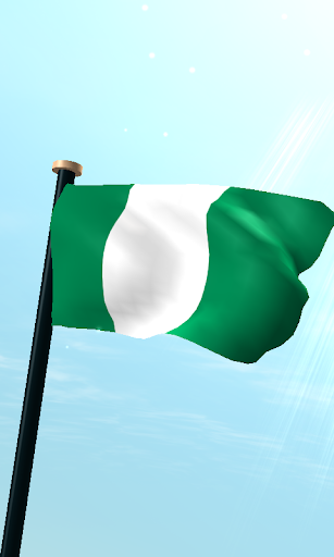 Android application Nigeria Flag 3D Free Wallpaper screenshort