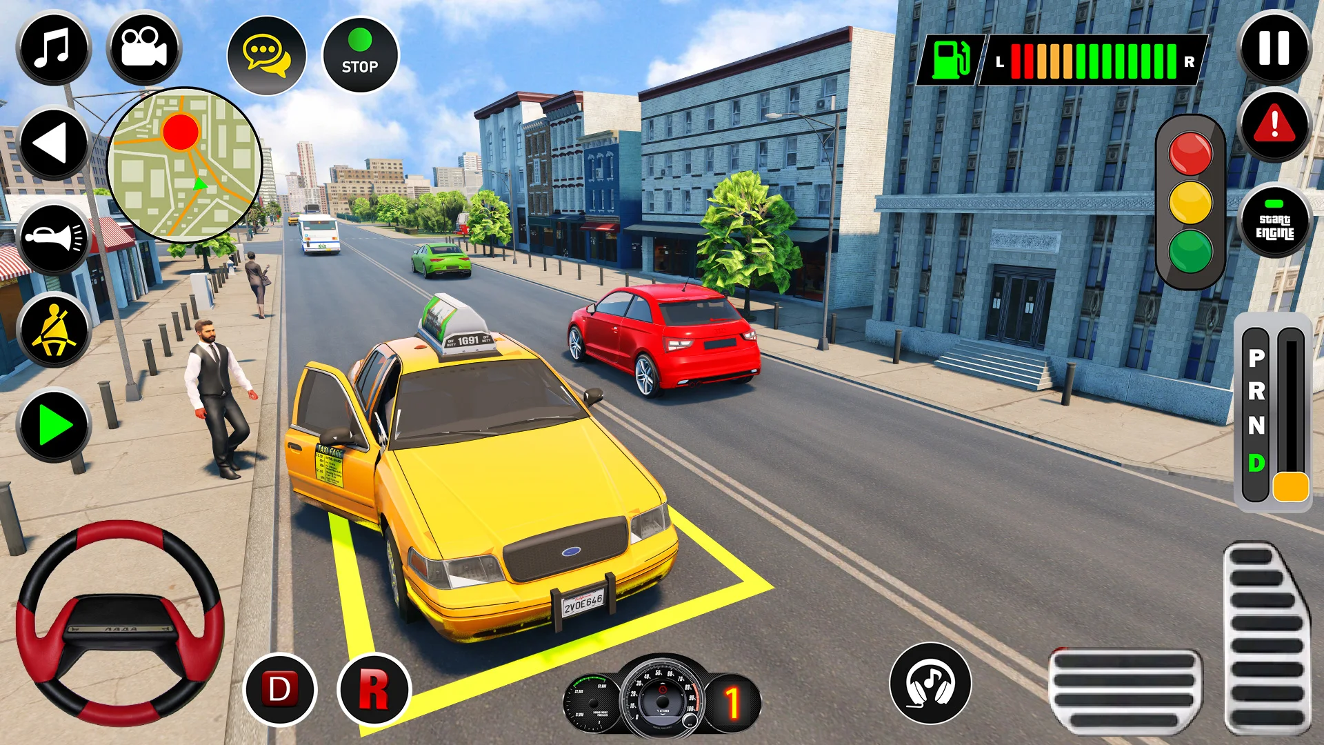 Offroad Taxi Simulator Game 3d