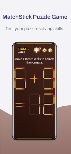 MatchStick Puzzle Gameのおすすめ画像1