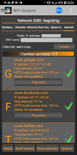 WiFi Analyzer Screenshot