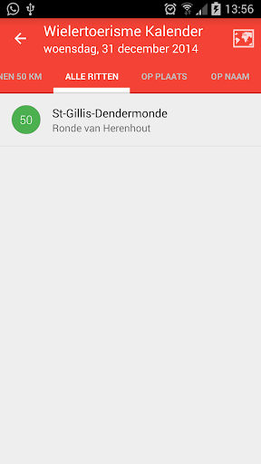 Wielertoerisme kalender Screenshot 3 - AppWisp.com