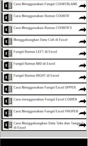 Rumus Lengkap excel