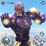 Iron Superhero War: Rope Superhero Games