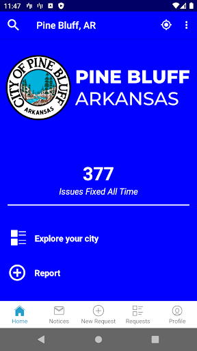 Android application Fix Pine Bluff screenshort
