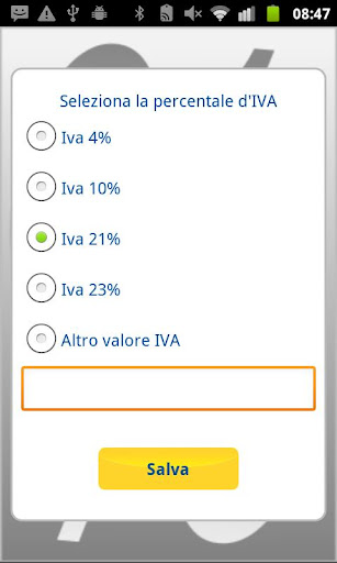 Ritenuta dAcconto & IVA Screen 3