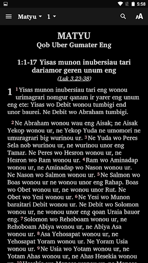 Usan - Bible Screen 3