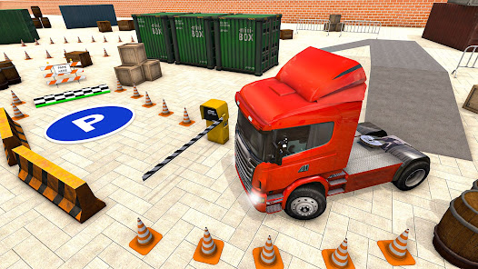 Euro Truck Parking Sim Games 0.05 APK + Mod (Unlimited money) untuk android