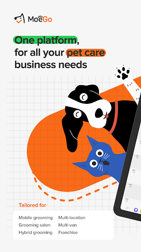 Screenshot of MoeGo: for busy pet groomers