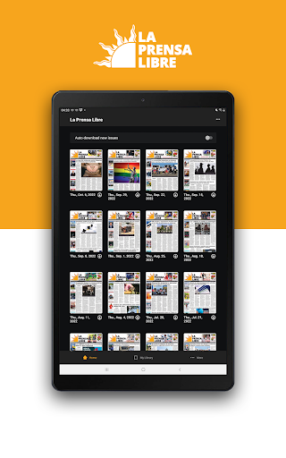 Android application La Prensa Libre AR screenshort