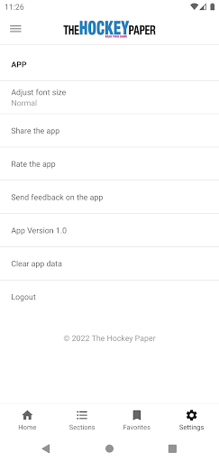 The Hockey Paper Screen 3