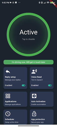Android application Autoreply Bot Companion screenshort