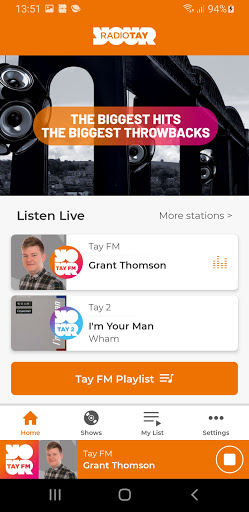 Android application Radio Tay screenshort