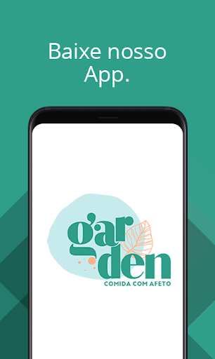 Android application Garden Restaurante screenshort