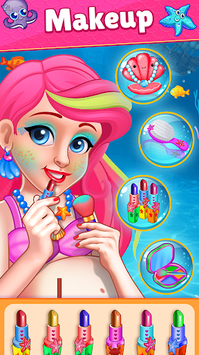 Mermaid Mom & Baby Care Game Screen 2