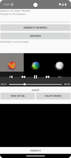 Android application WordCraft3D screenshort