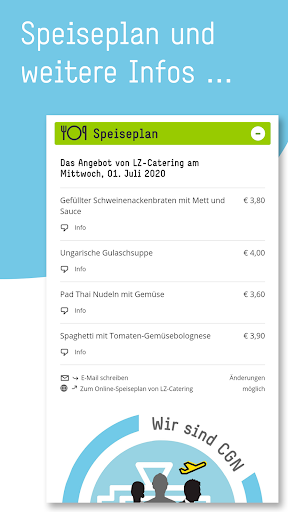 Köln Bonn Airport Intranet Screen 2