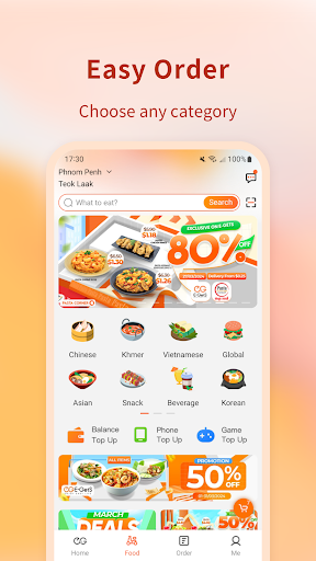 Screenshot of E-GetS : Food & Drink Delivery