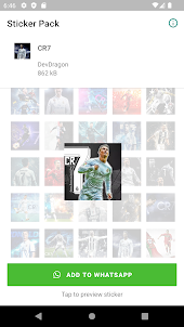 Cristiano Ronaldo CR7 Stickers