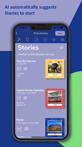 Android application Black's Photobook screenshort