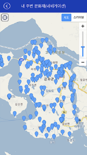 Android application 인천문화유산 screenshort
