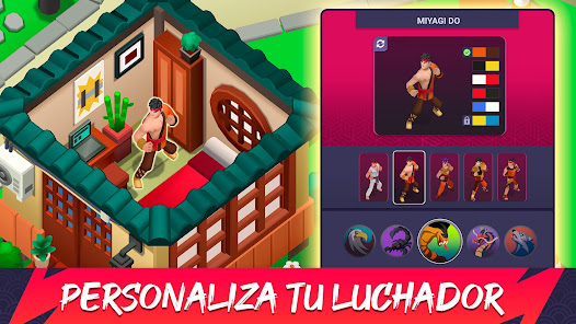 Captura de Pantalla 5 Dojo Fight Club－PvP Battle android