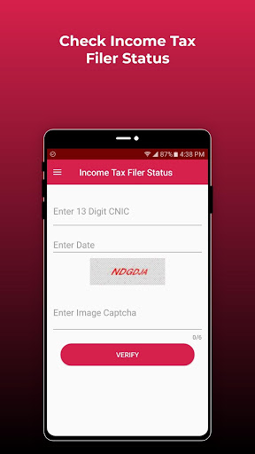 Active List & Tax Calculator Screen 3