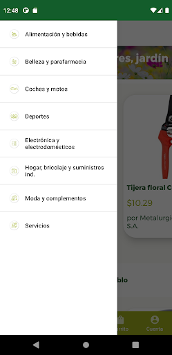 Android application Merindades Plaza screenshort