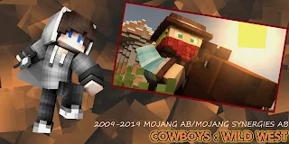 Wild West Map: Horses for MCPE - Screenshot 1