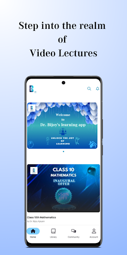 Dr. Bijoys Learning App Screen 2