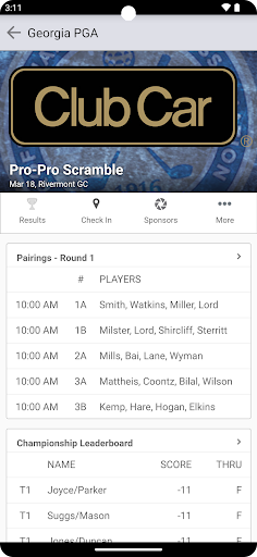 Georgia PGA Screen 2