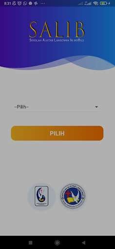 Android application SAL IN MOBILE screenshort
