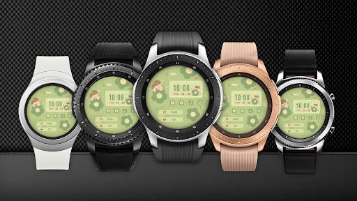 Android application Spring Blossoms For Wear OS screenshort
