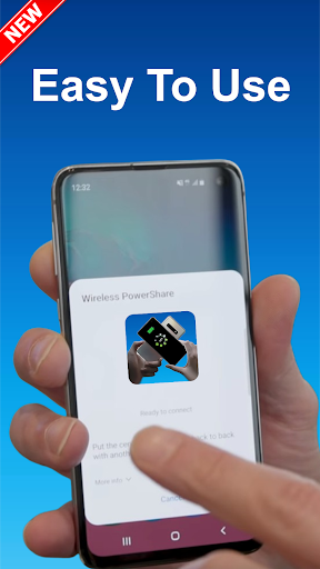 Android application Reverse Charging Wireless screenshort