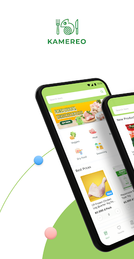 Android application KAMEREO: Supply for F&B Biz screenshort