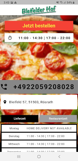 Bleifelder Hof Rösrath Screen 2