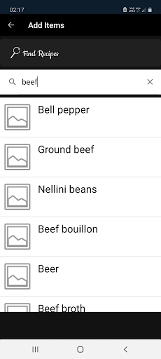 Recipe Robin Screen 2