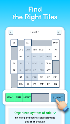 Syllatiles - Word Puzzle Game - Screenshot 2