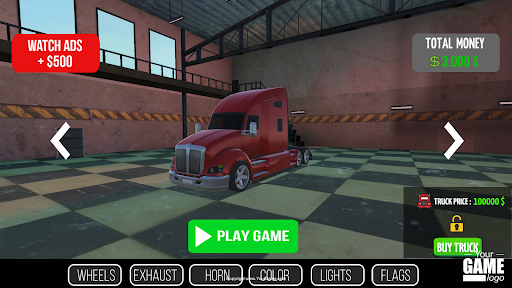 Truck Simulator Driver Game Screen 3
